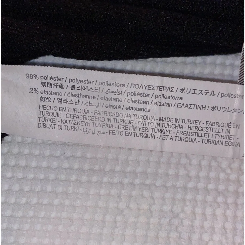 Women’s‎ ZARA ribbed turtleneck long sleeves black crop Top size small - Picture 9 of 12